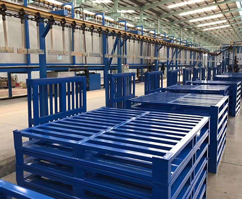 鋼制托盤與塑料托盤中的區別